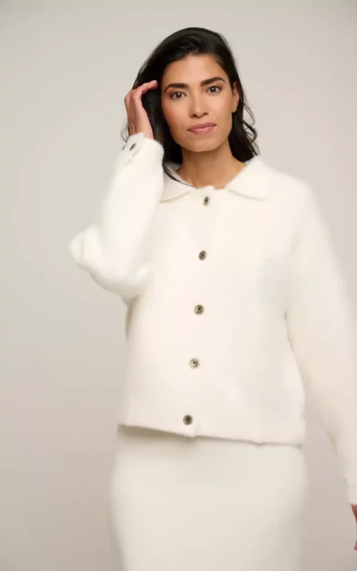 Rino & Pelle Bubbly Boxy Jacket Snow White