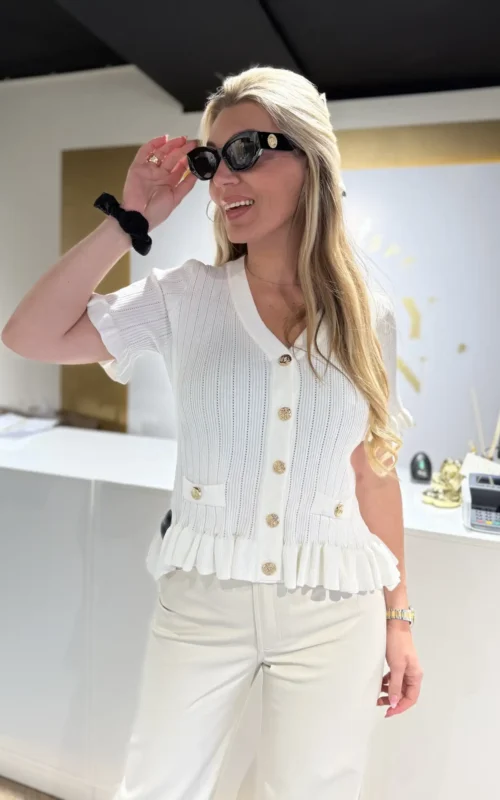 Patty Top White