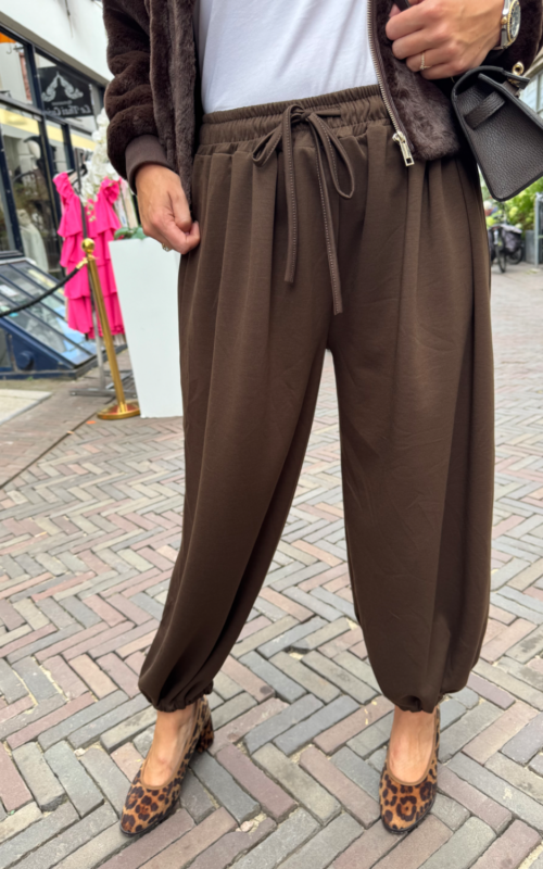 Balloon Jog Pants Brown