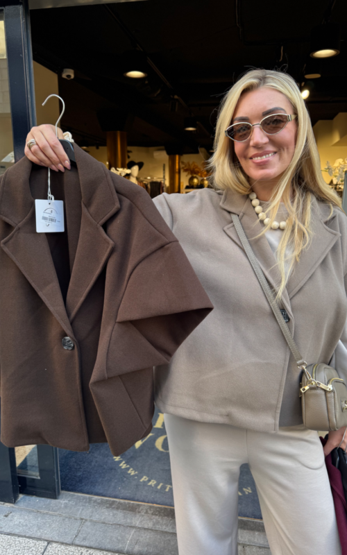 Aleta Gilet Brown