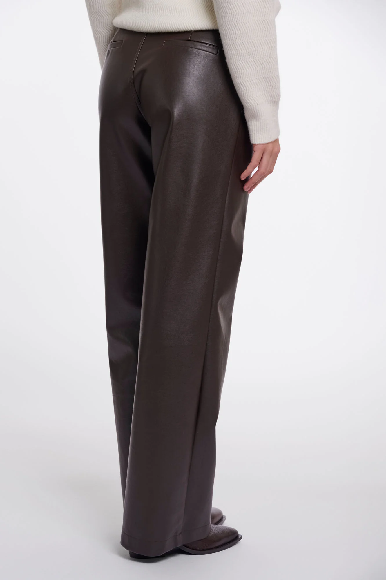 Rino & Pelle Corian Regular Straight Leg Pants Peated - Afbeelding 2