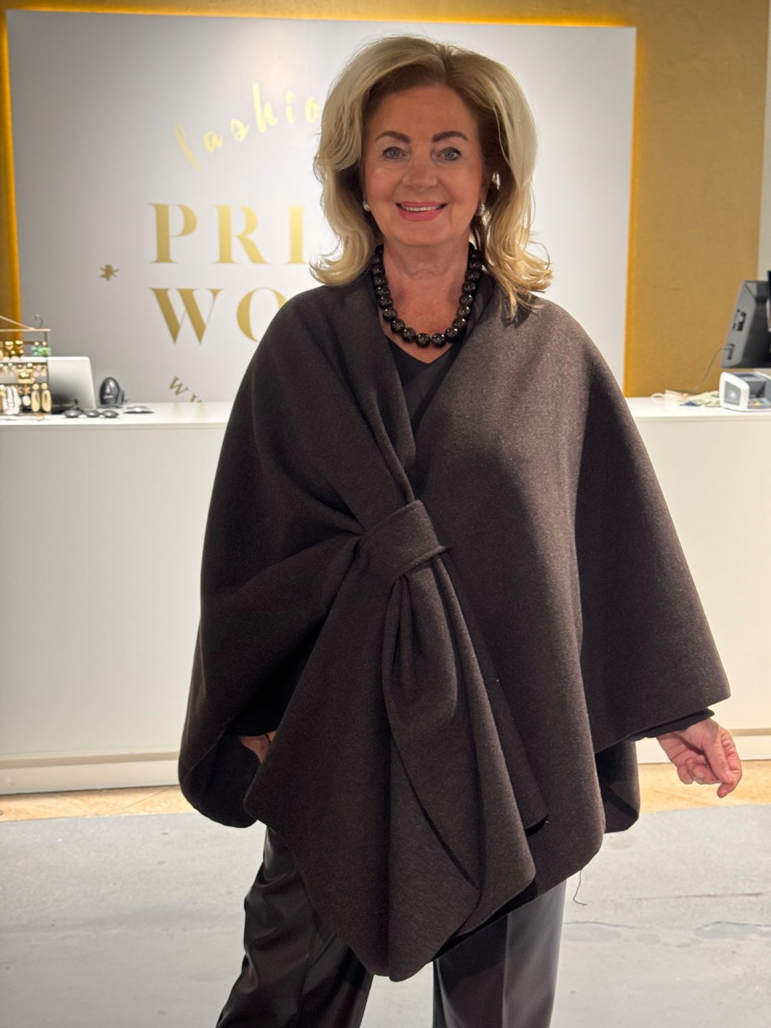 Omslagdoek Rina Brown
