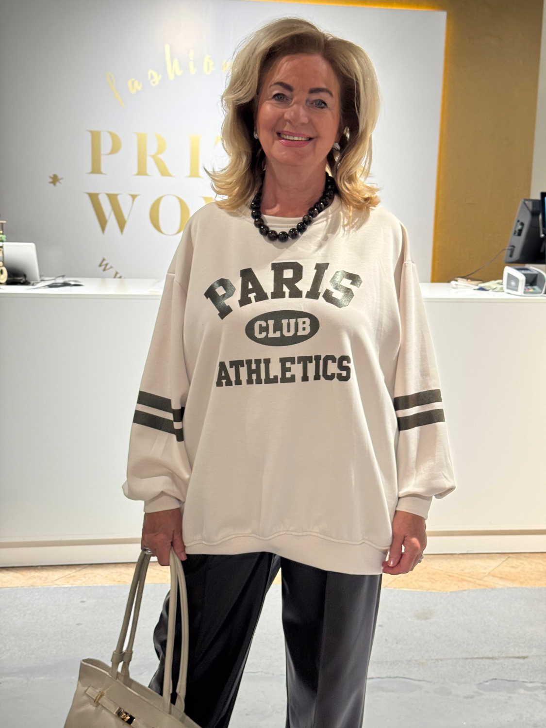 Paris Sweater Crème - Afbeelding 4