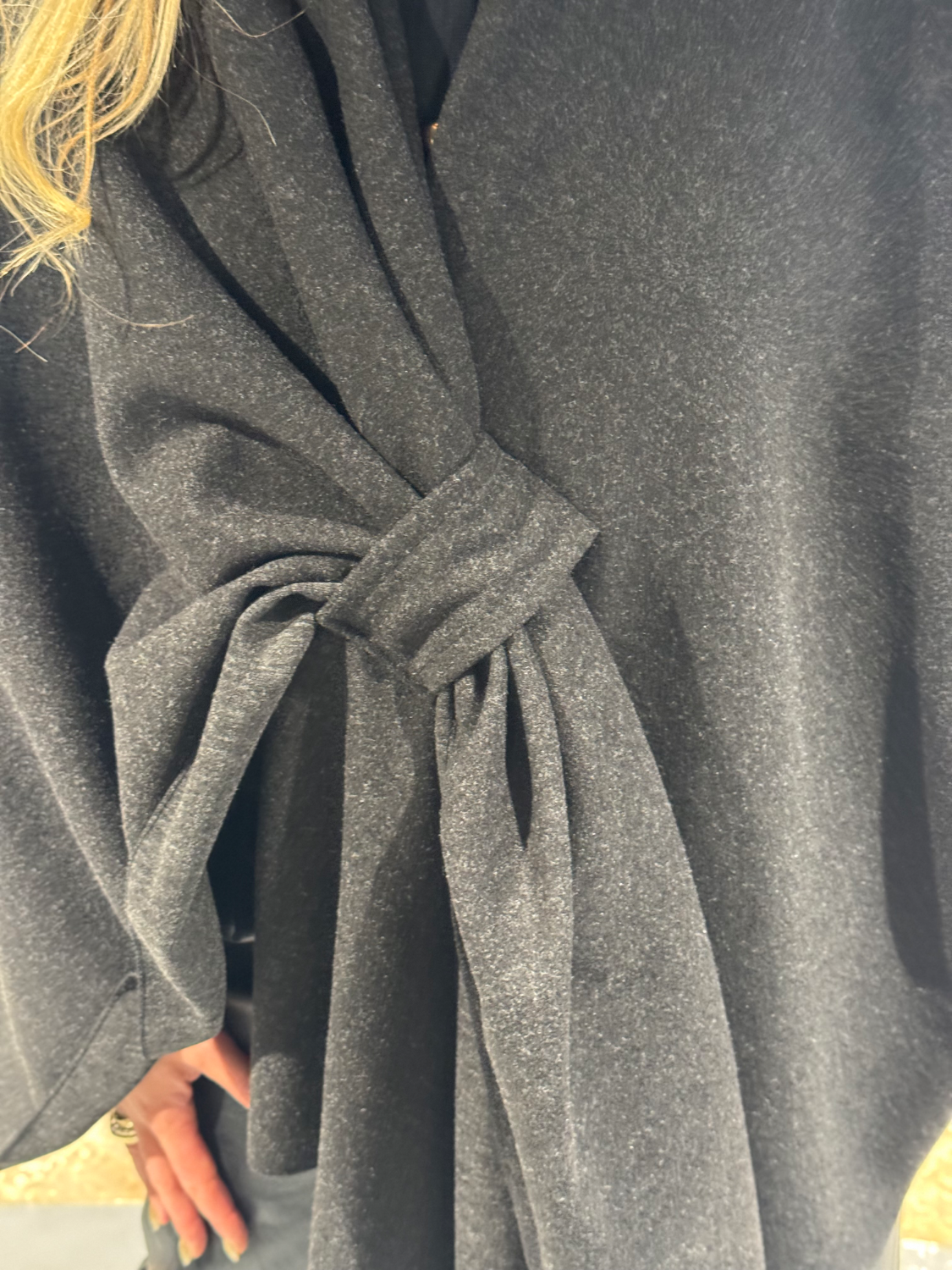 Omslagdoek Rina Black - Afbeelding 2
