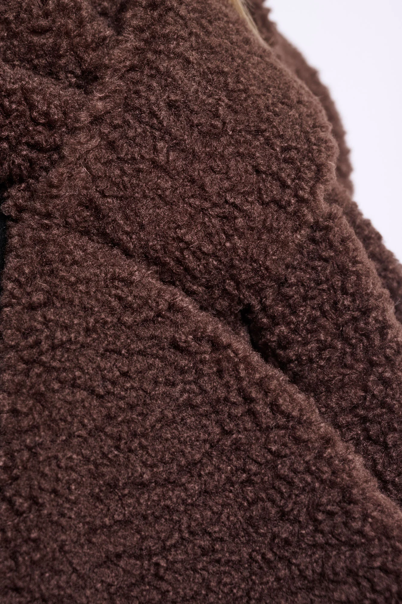Rino & Pelle Scarf Asho Teddy Coffee Roast - Afbeelding 4