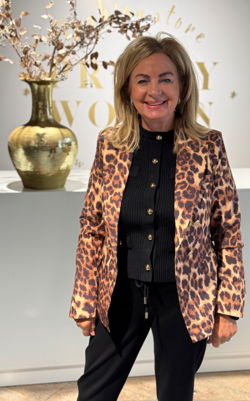 Unique Leopard Blazer