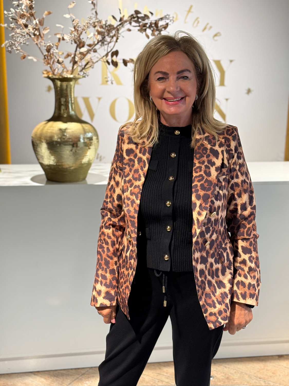 Unique Leopard Blazer