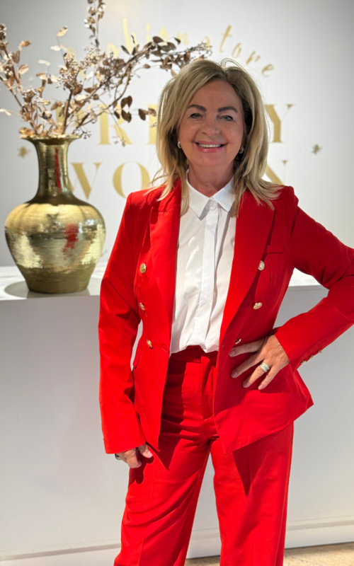 Unique Blazer Red