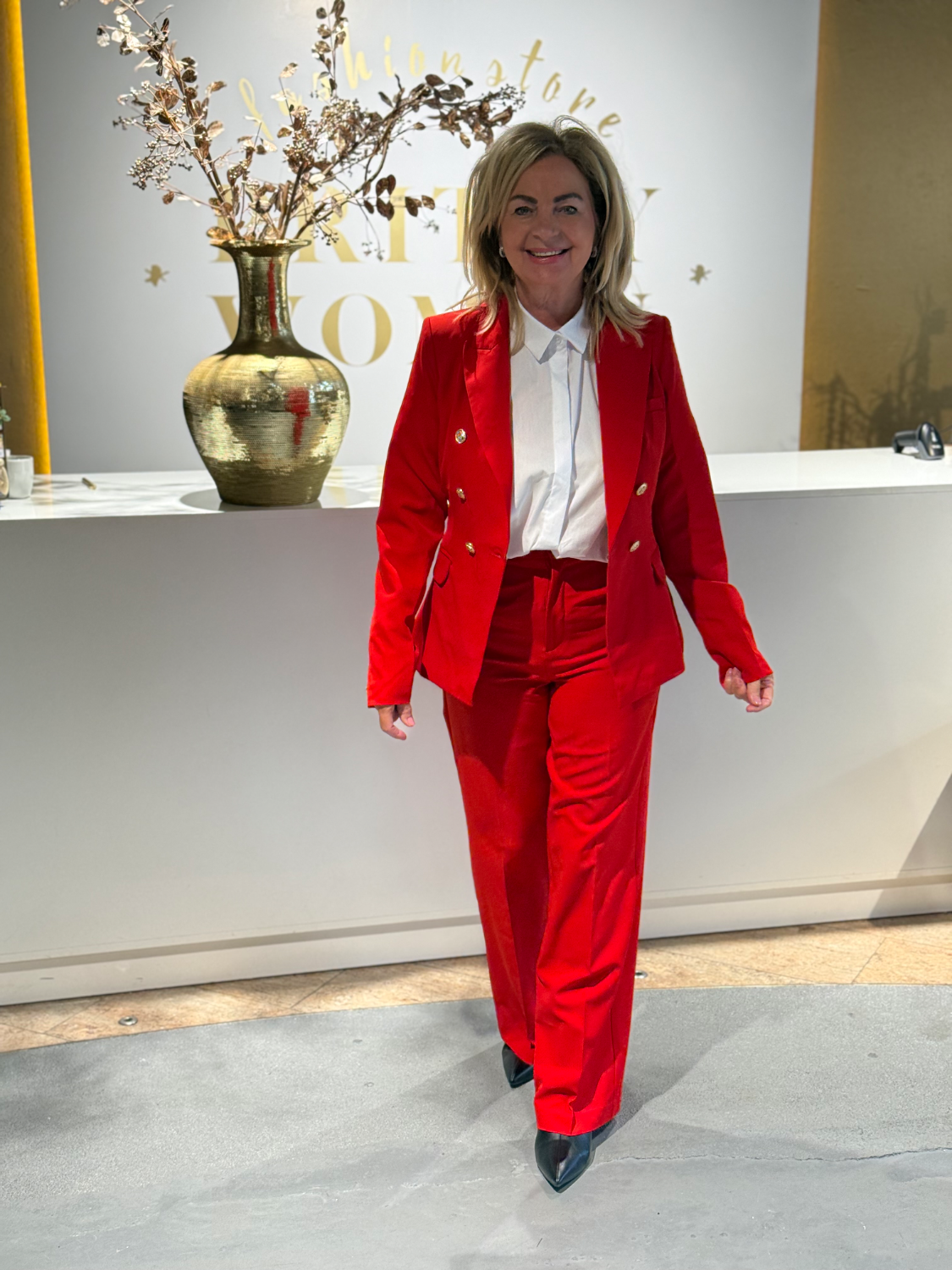 Unique Blazer Red - Afbeelding 2