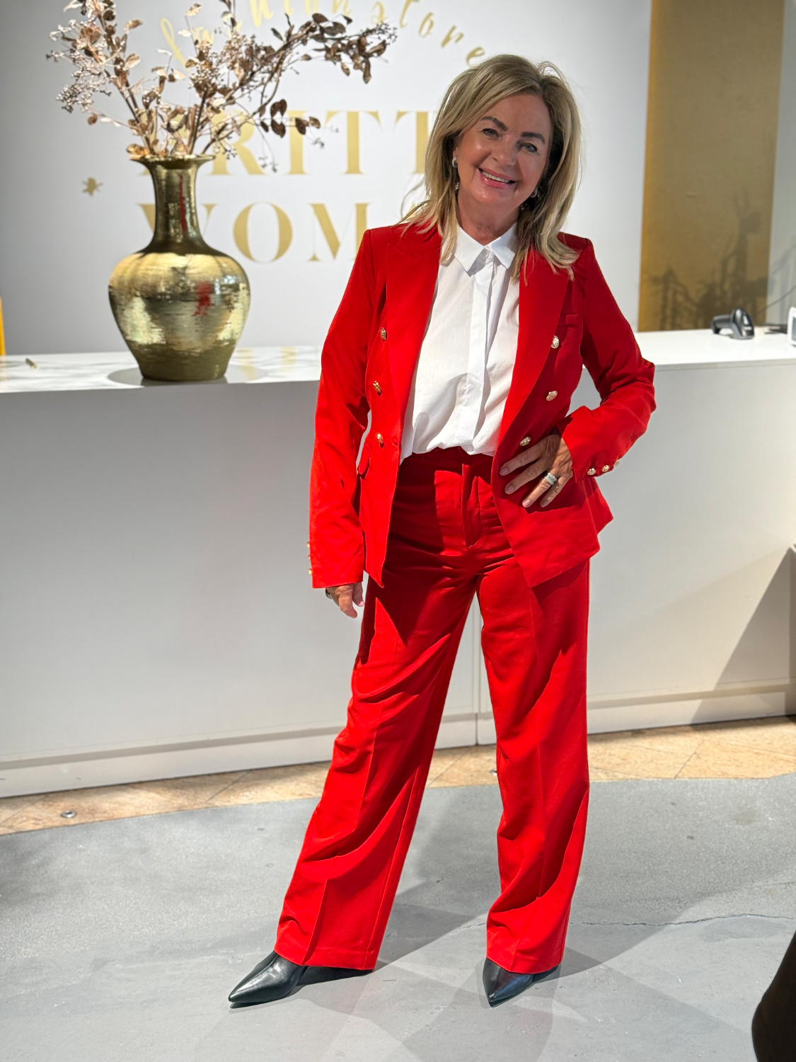 Unique Blazer Red - Afbeelding 3
