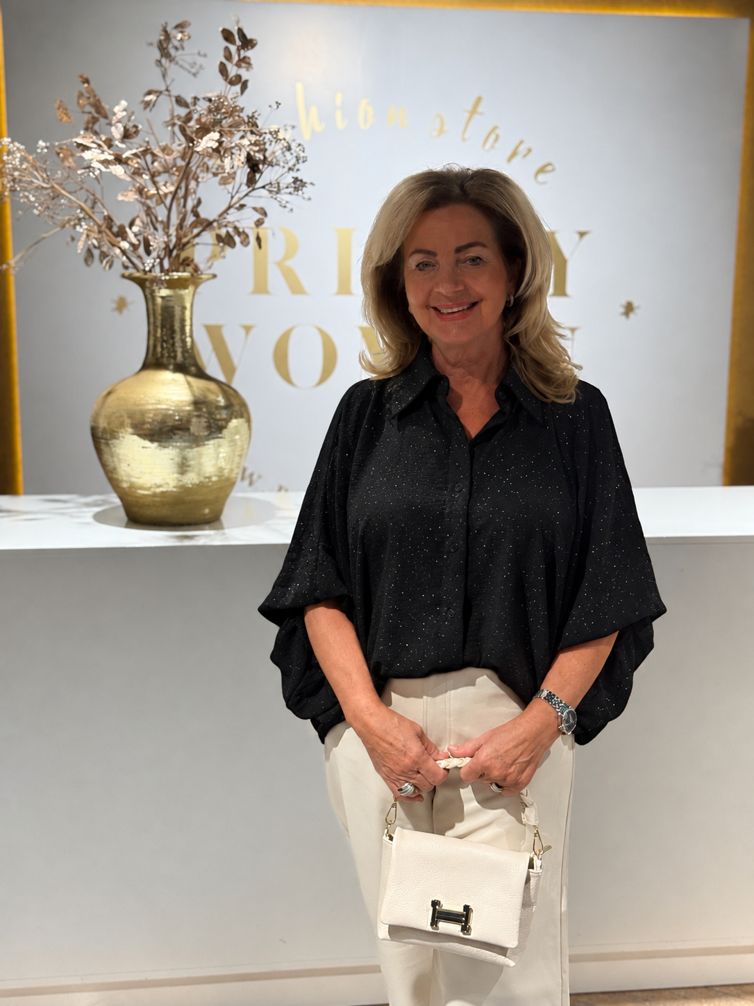 La Vie Blouse Black