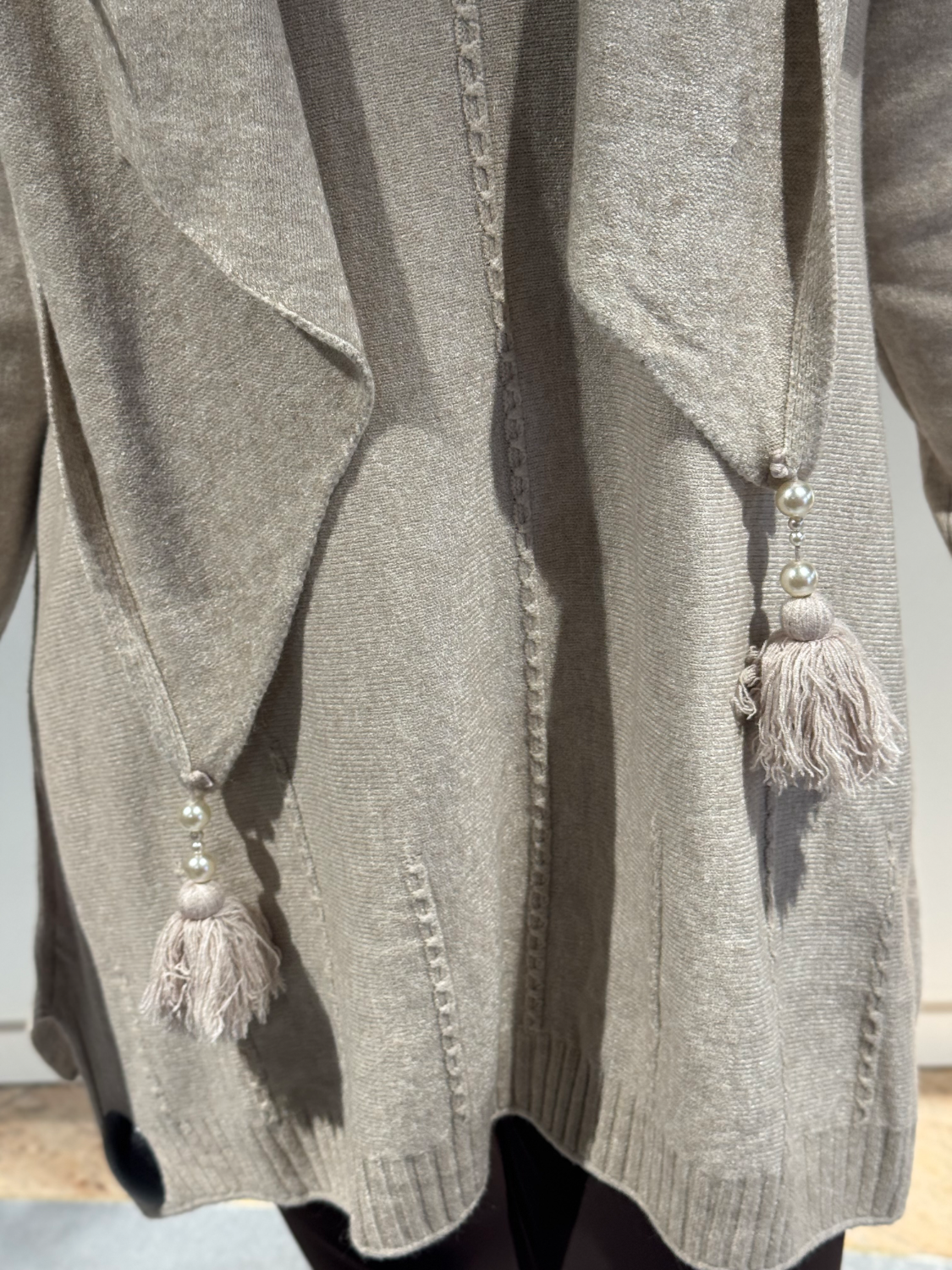Mila Trui Inclusief SJaal Beige - Afbeelding 2