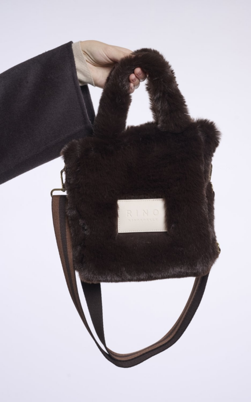 Rino & Pelle Hasina Handbag Faux Fudge Cloak