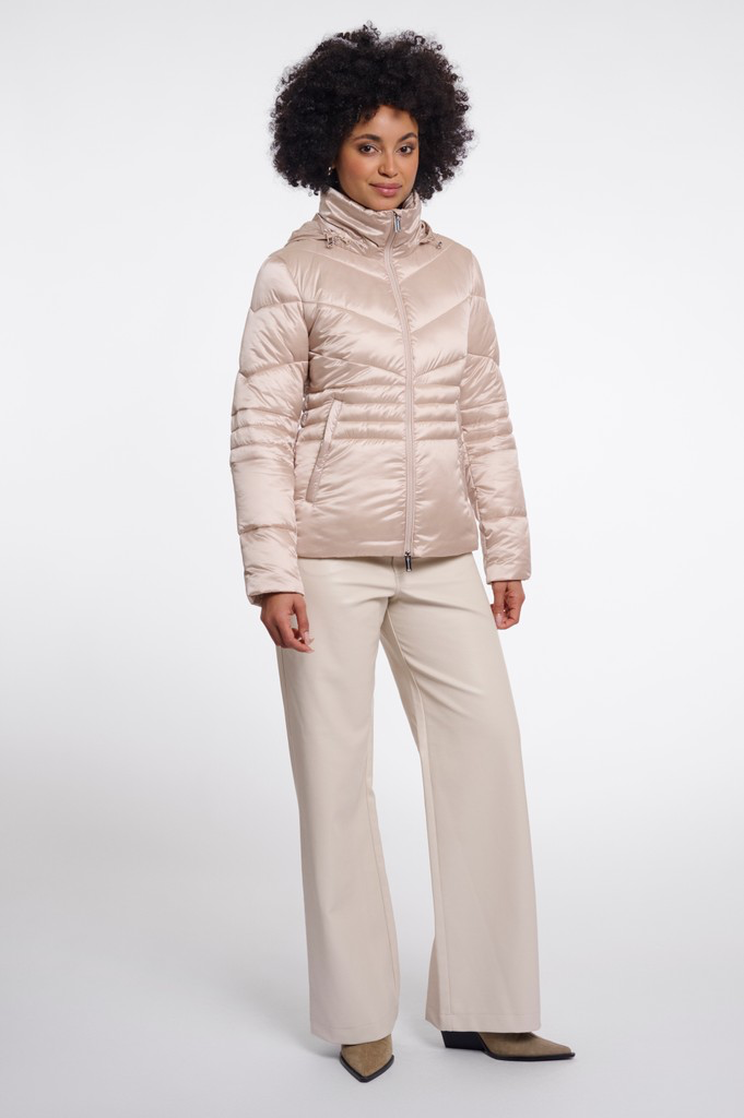 Rino & Pelle Kirana Jacket Light Padded Fitted Oat - Afbeelding 3