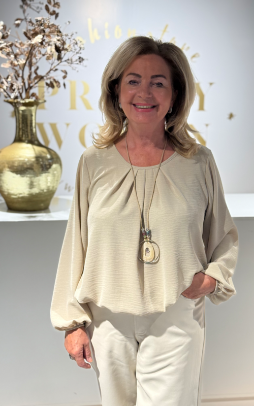Erina Top Beige